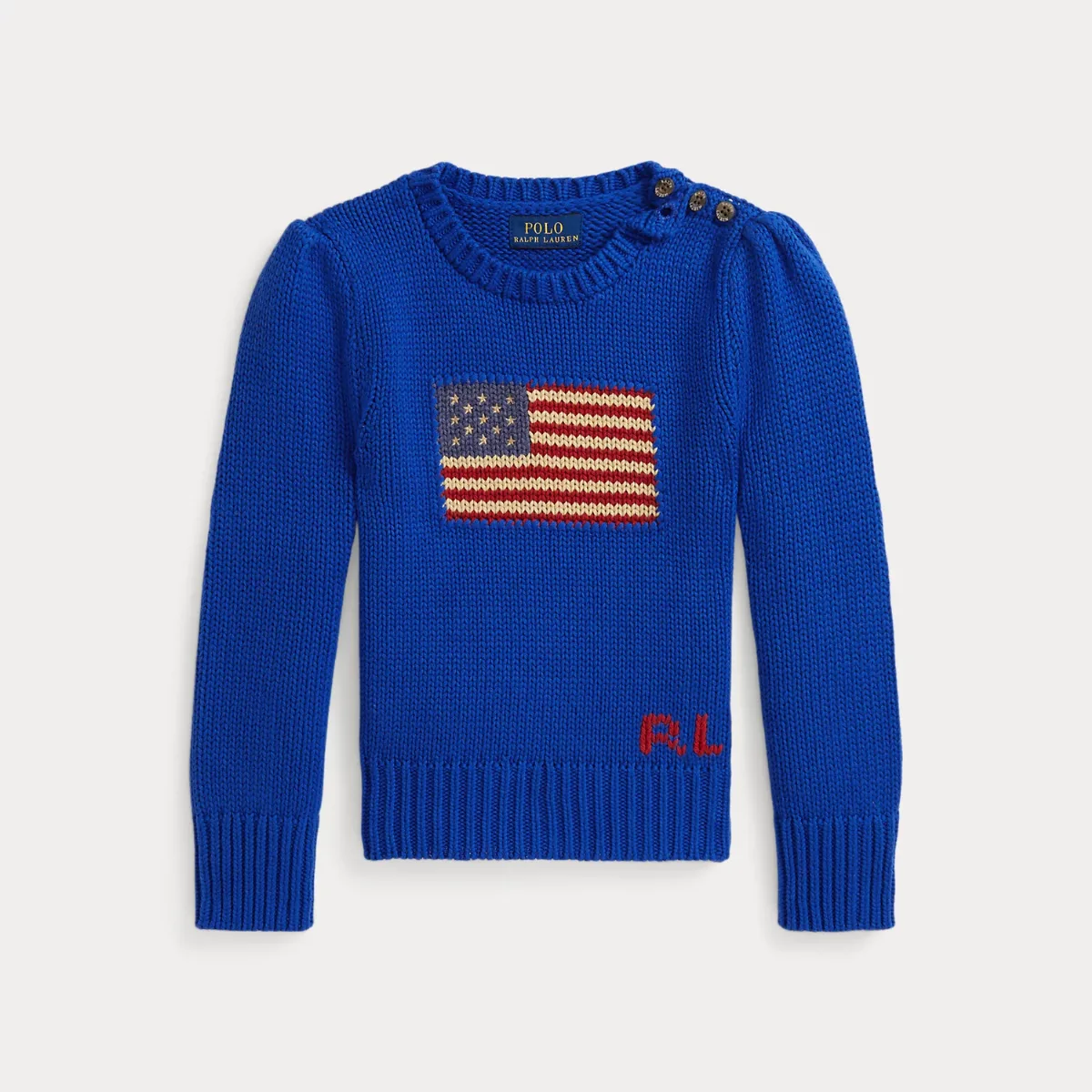 The Iconic Flag Sweater by Ralph Lauren