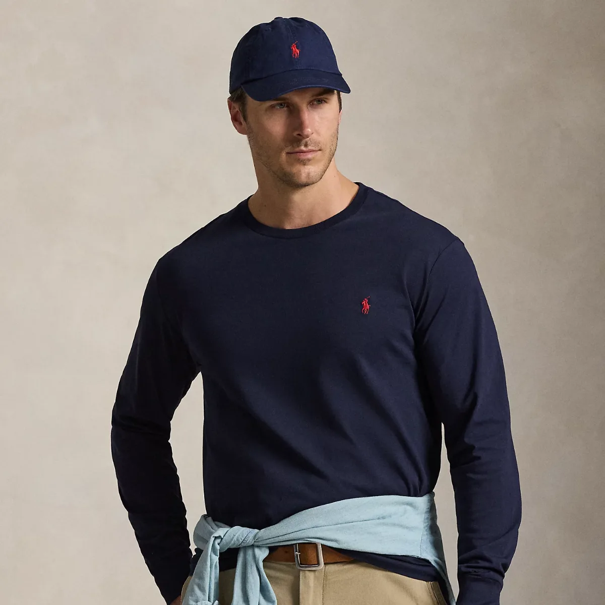 Jersey Long-Sleeve T-Shirt by Ralph Lauren