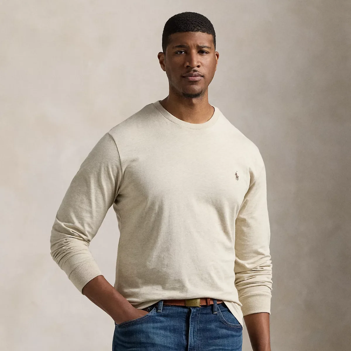Jersey Long-Sleeve T-Shirt by Ralph Lauren