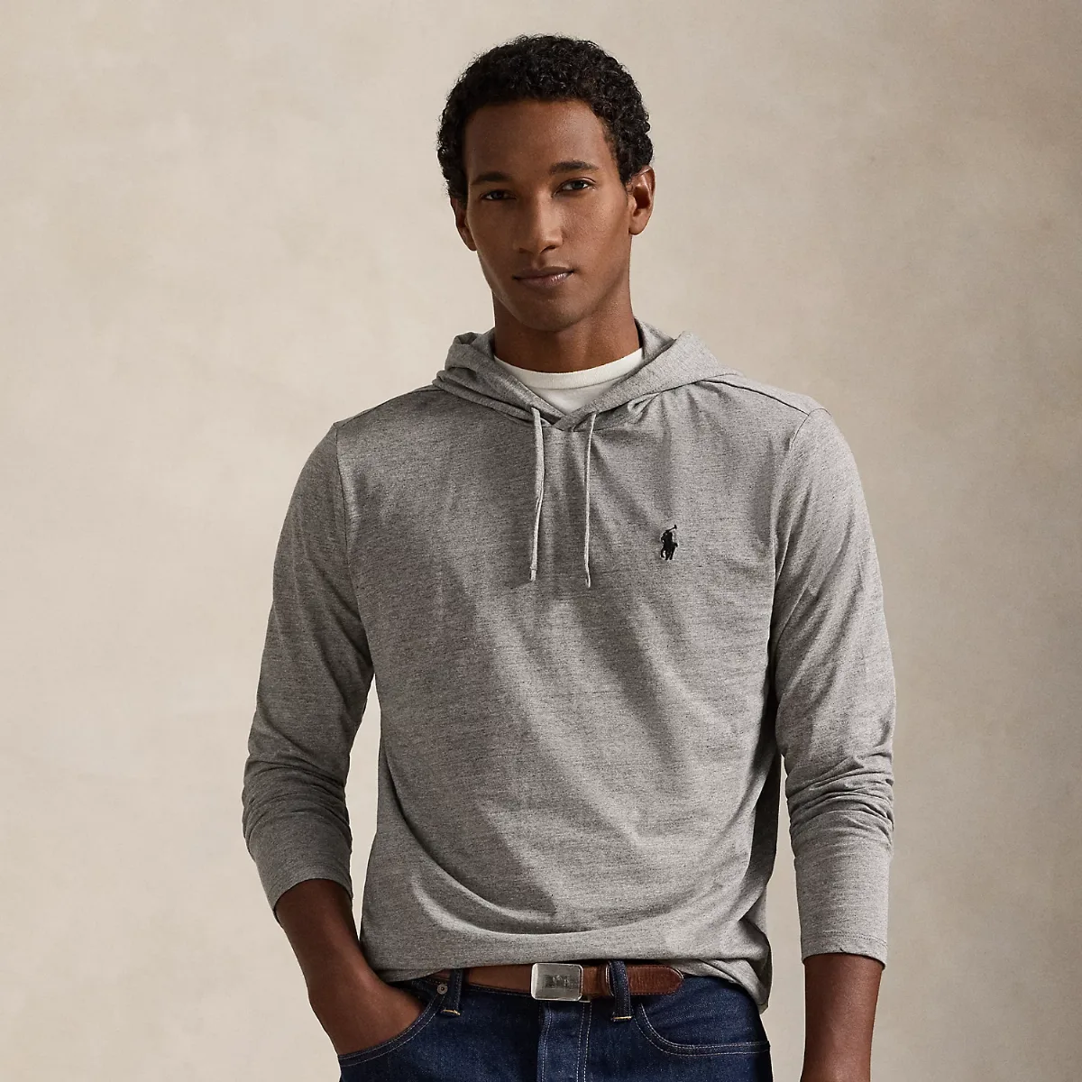 Jersey Hooded T-Shirt by Ralph Lauren