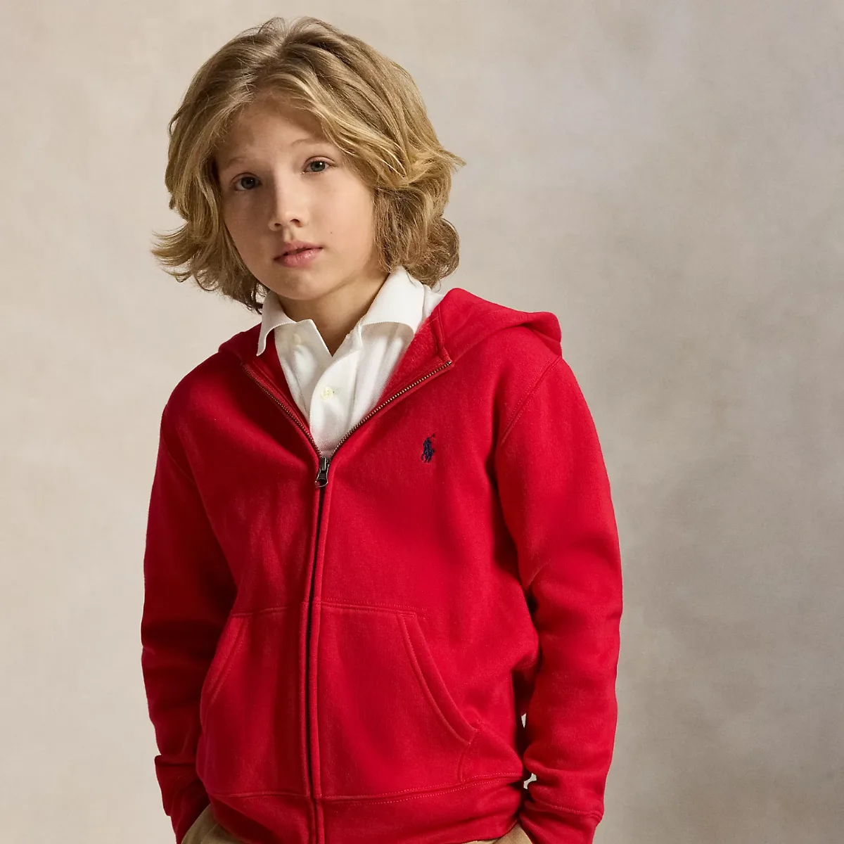 Fleece Full-Zip Hoodie by Ralph Lauren