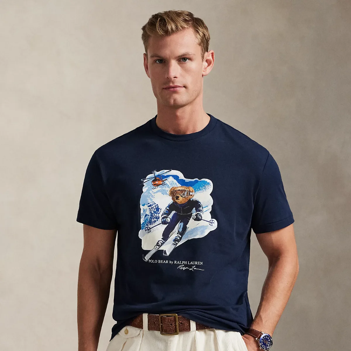 Classic Fit Polo Bear Jersey T-Shirt by Ralph Lauren