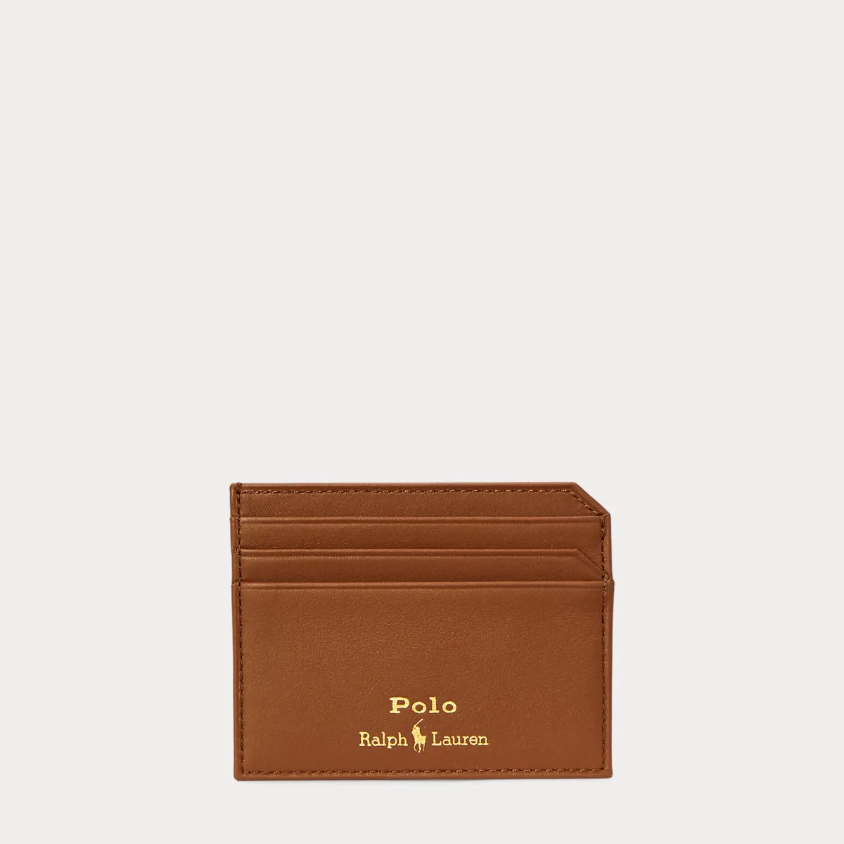 Smooth Leather Card Case by Ralph Lauren