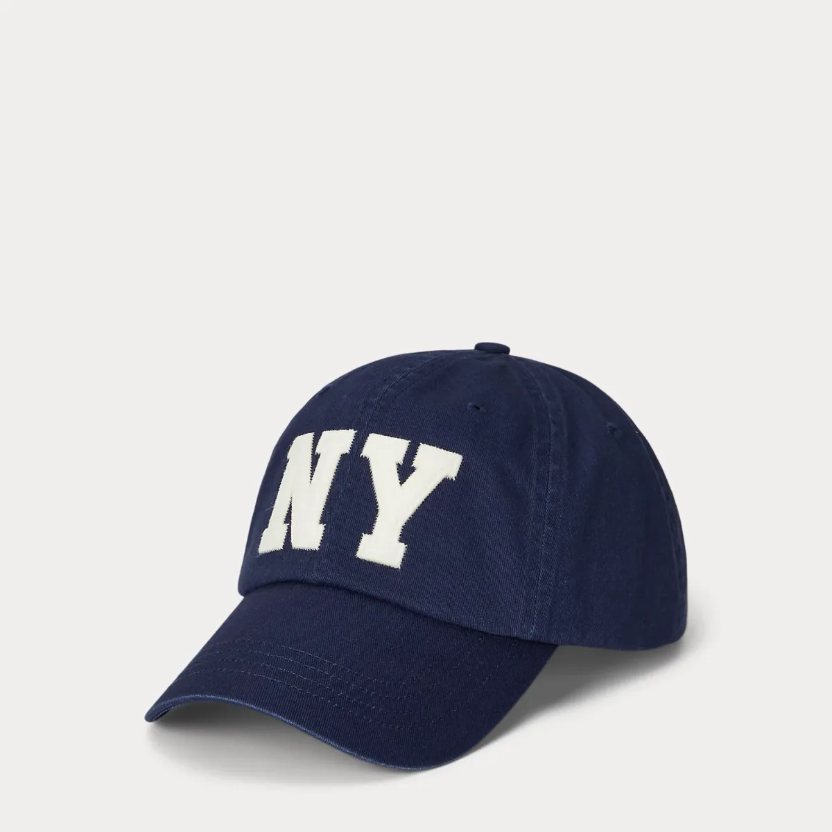 NY Patch Twill Ball Cap by Ralph Lauren
