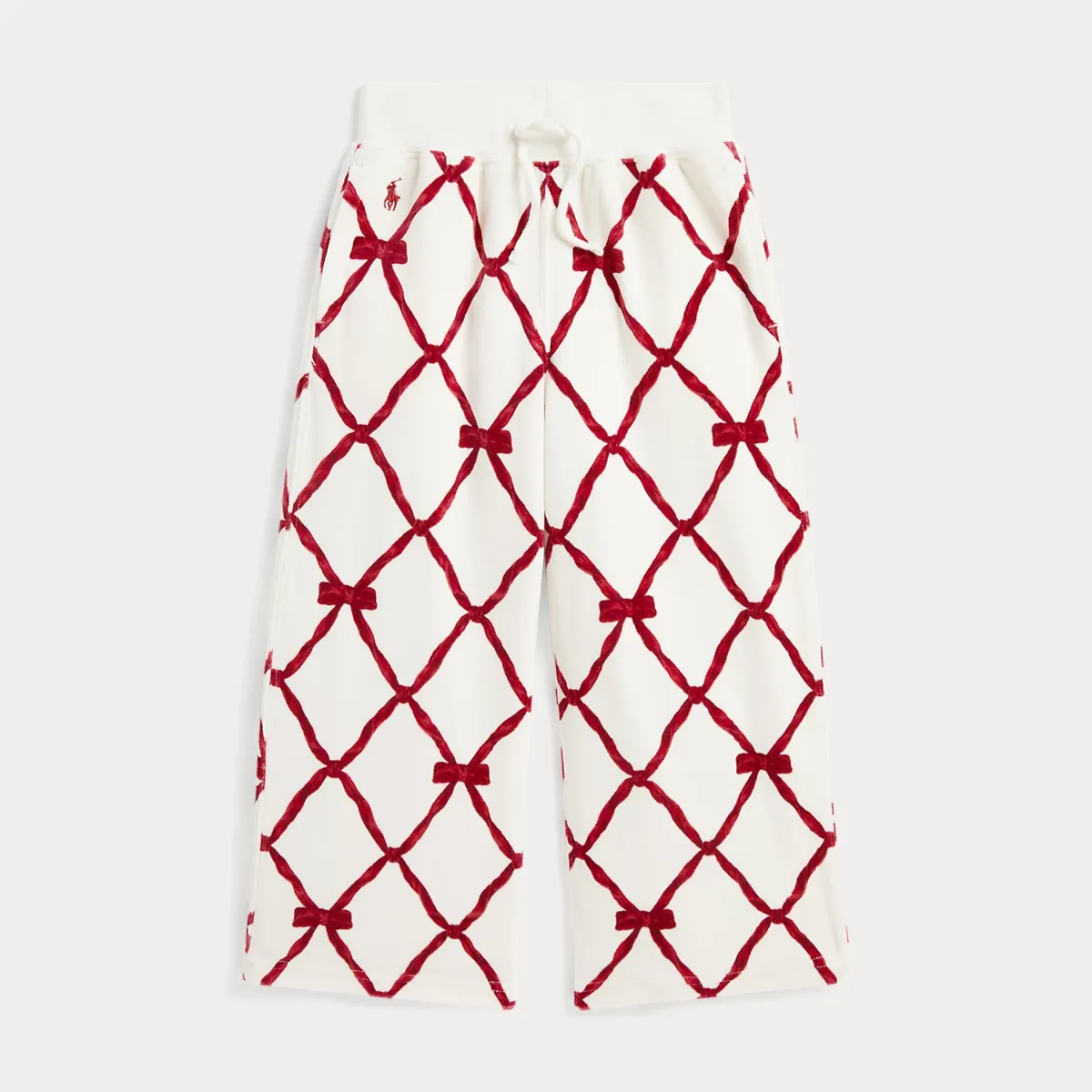 Velour Wide-Leg Sweatpant by Ralph Lauren