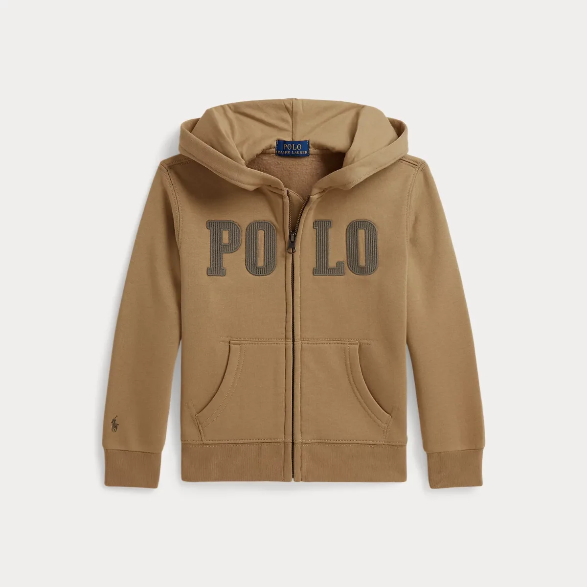 Logo Fleece Full-Zip Hoodie by Ralph Lauren