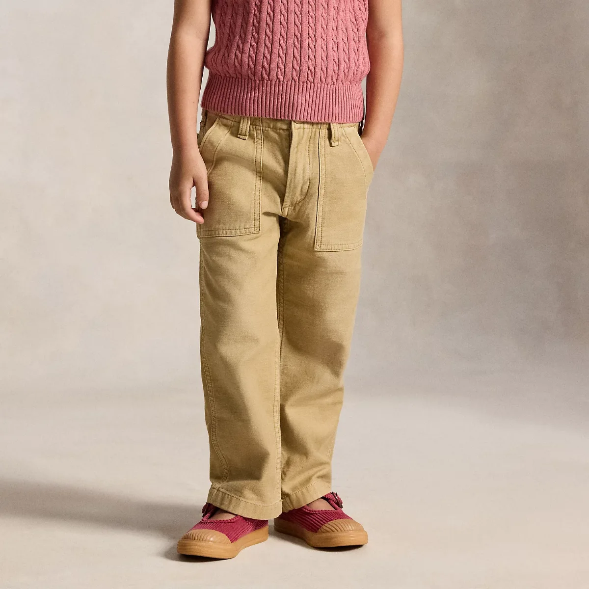 Cotton Sateen Ricky Pant by Ralph Lauren