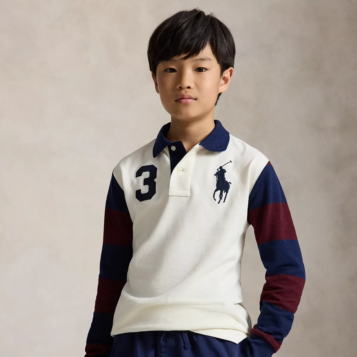 Big Pony Cotton Mesh Polo Shirt by Ralph Lauren