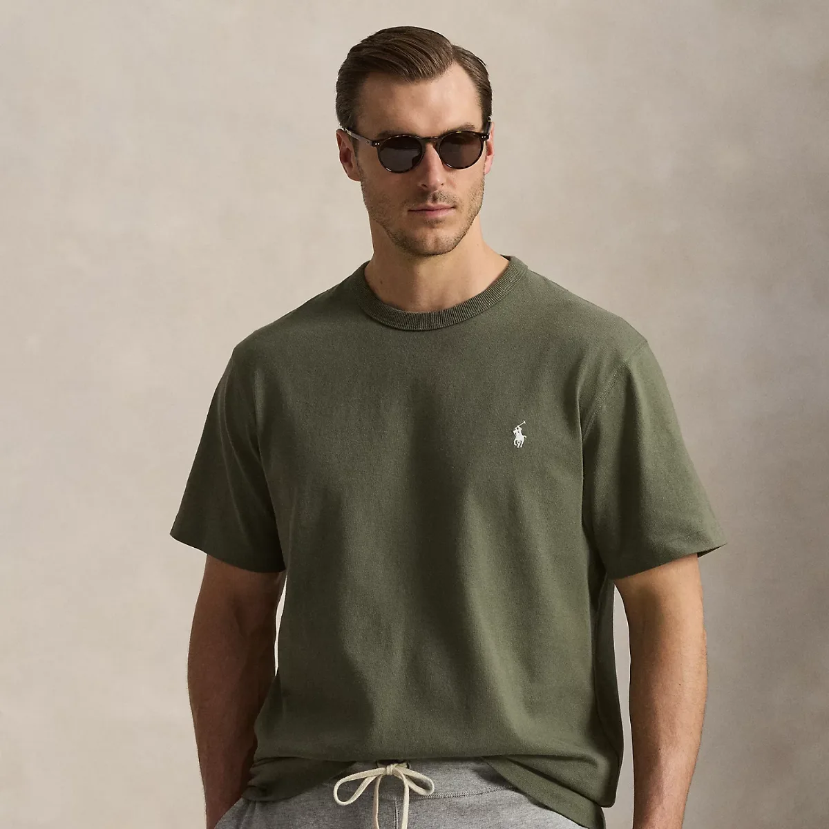 Jersey Crewneck T-Shirt by Ralph Lauren