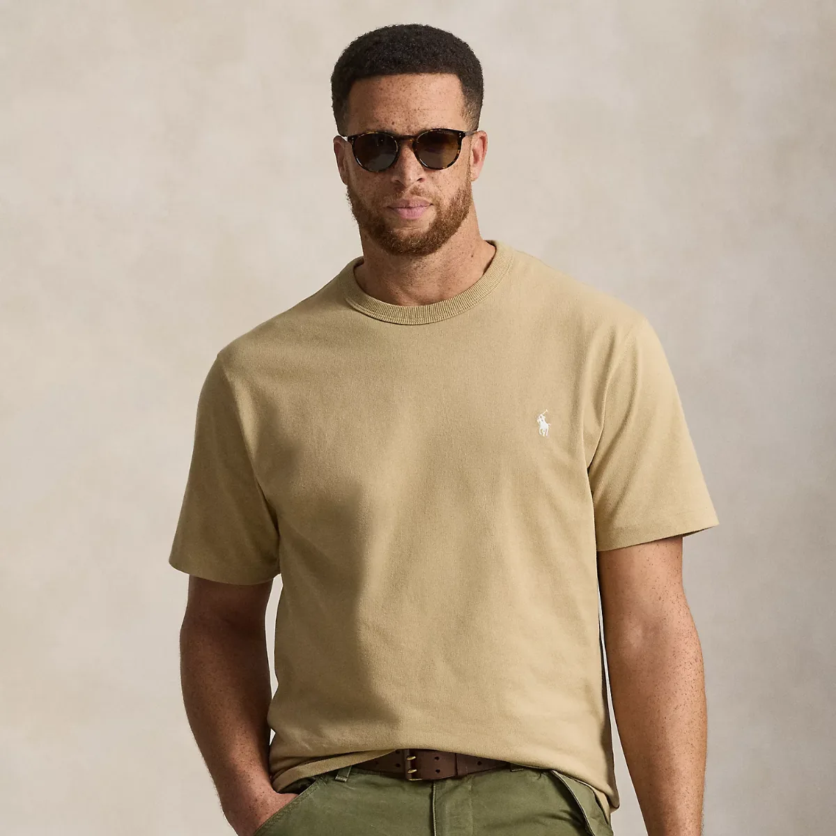 Jersey Crewneck T-Shirt by Ralph Lauren