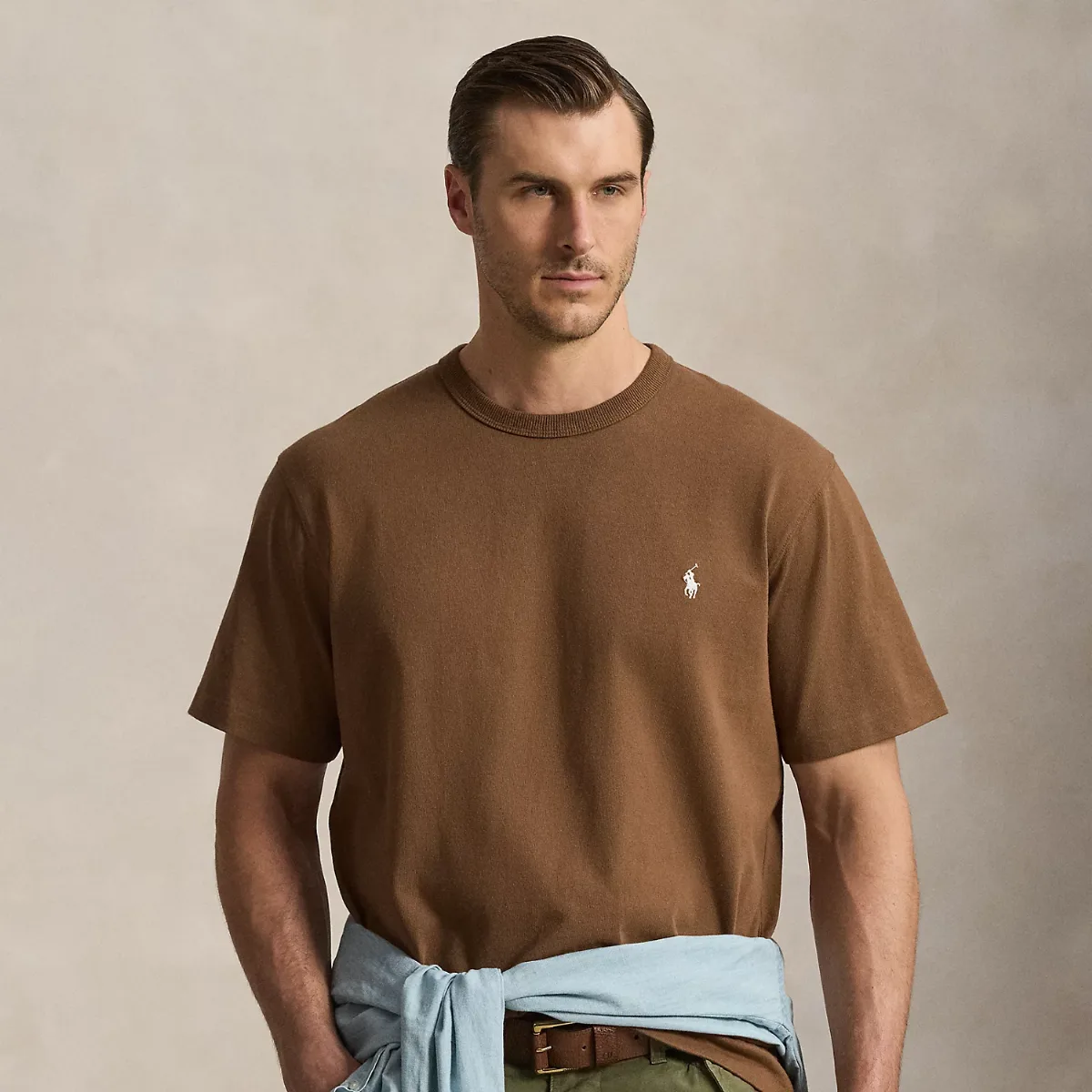 Jersey Crewneck T-Shirt by Ralph Lauren