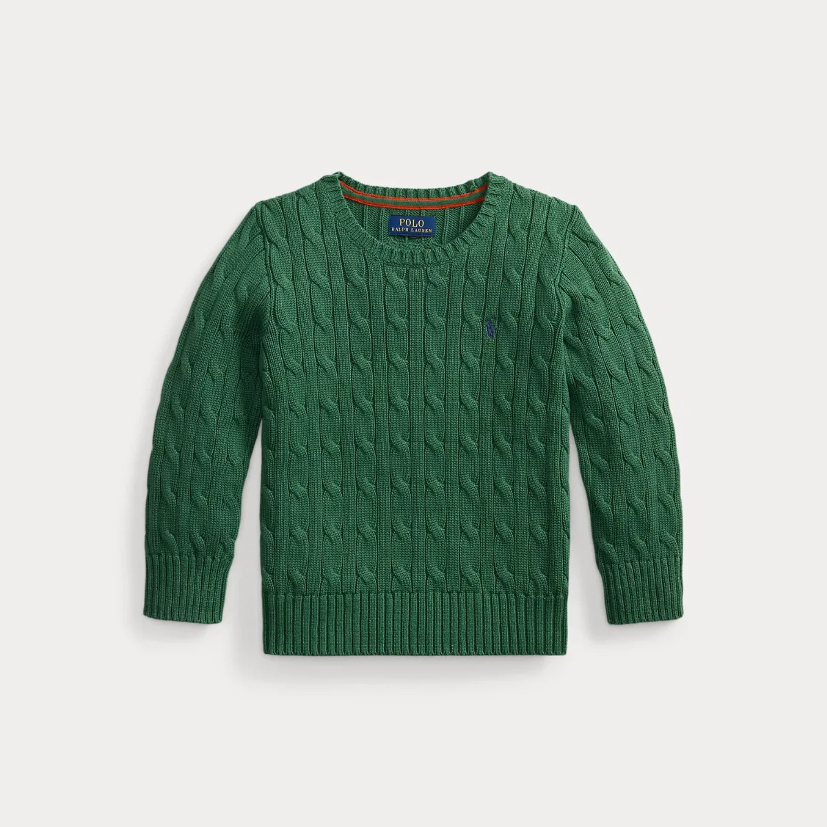Cable-Knit Cotton Sweater by Ralph Lauren