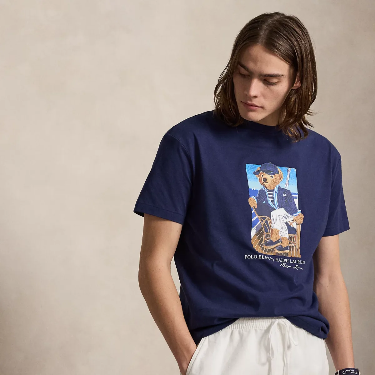 Classic Fit Polo Bear Jersey T-Shirt by Ralph Lauren