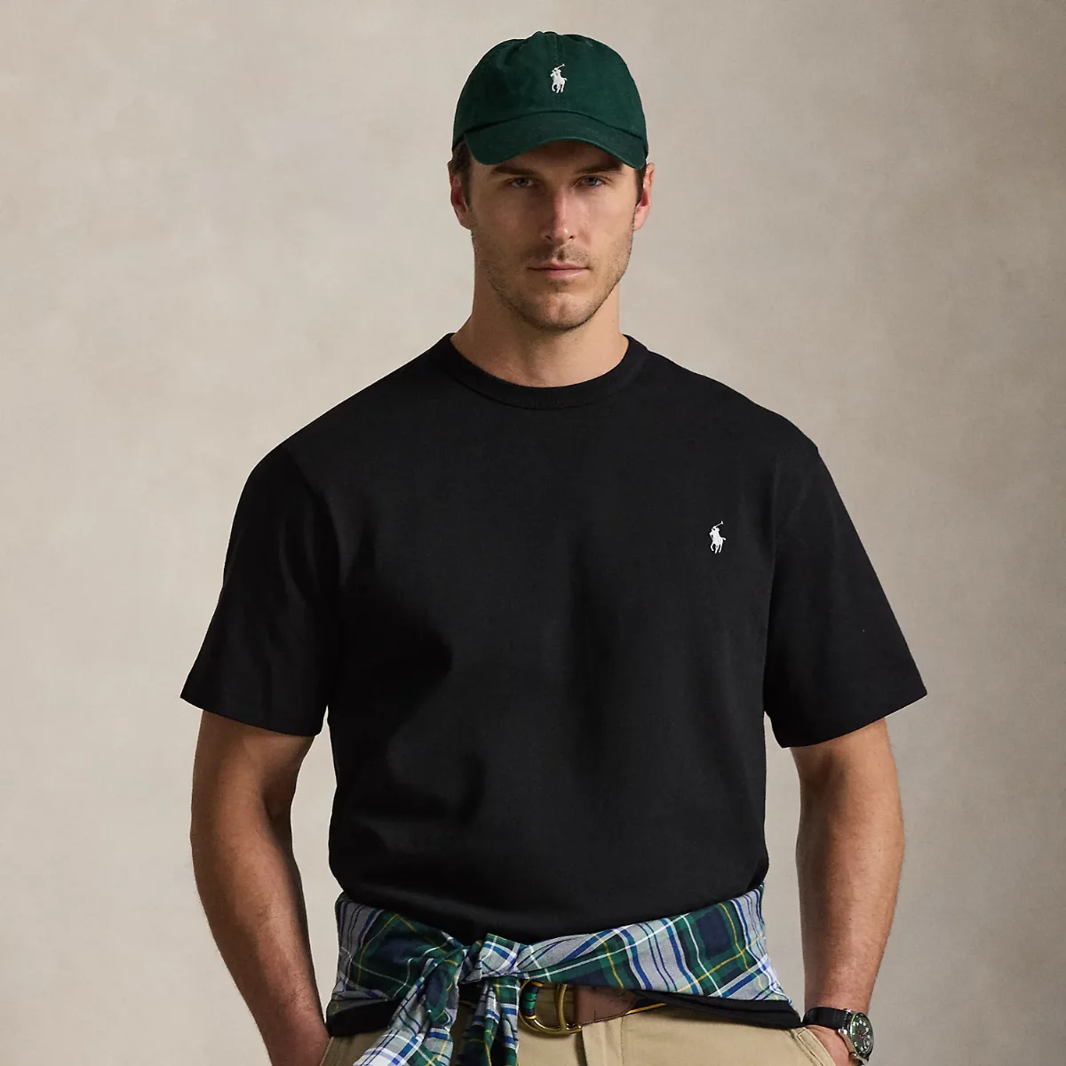 Jersey Crewneck T-Shirt by Ralph Lauren
