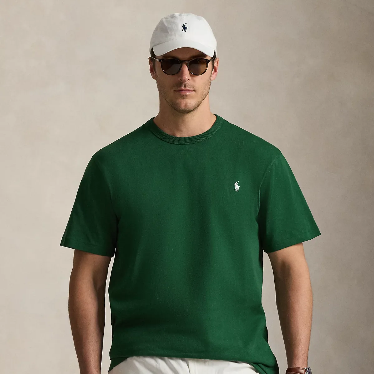 Jersey Crewneck T-Shirt by Ralph Lauren