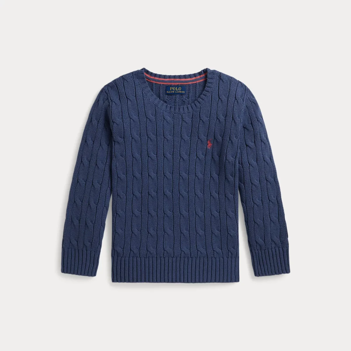 Cable-Knit Cotton Sweater by Ralph Lauren
