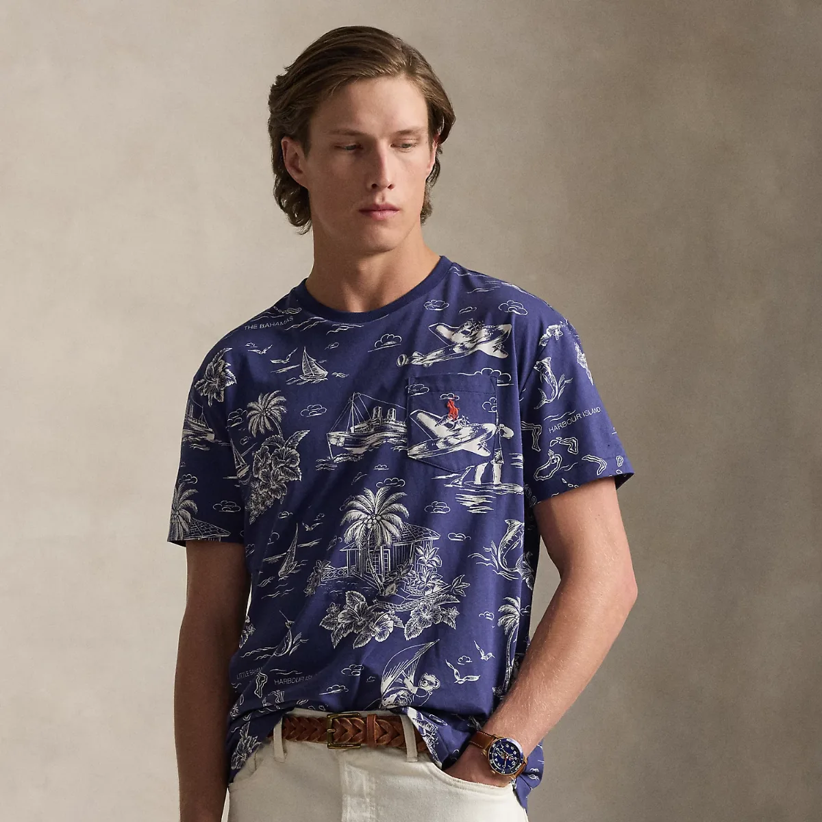 Classic Fit Polo Bear Jersey T-Shirt by Ralph Lauren