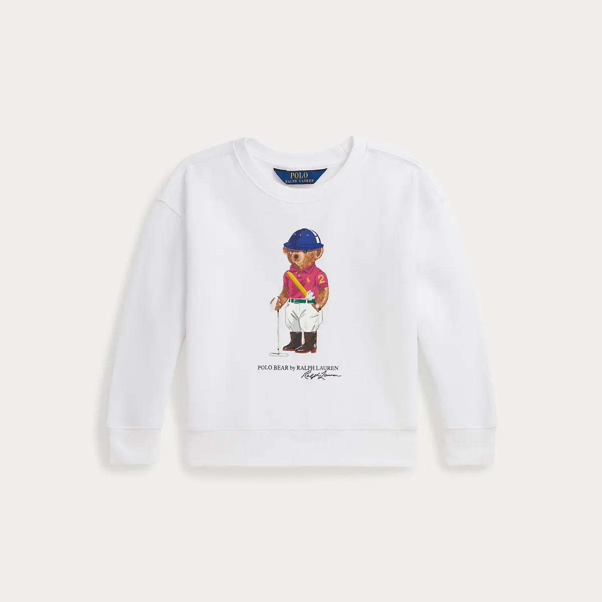 Polo Bear Fleece Boxy Sweatshirt by Ralph Lauren
