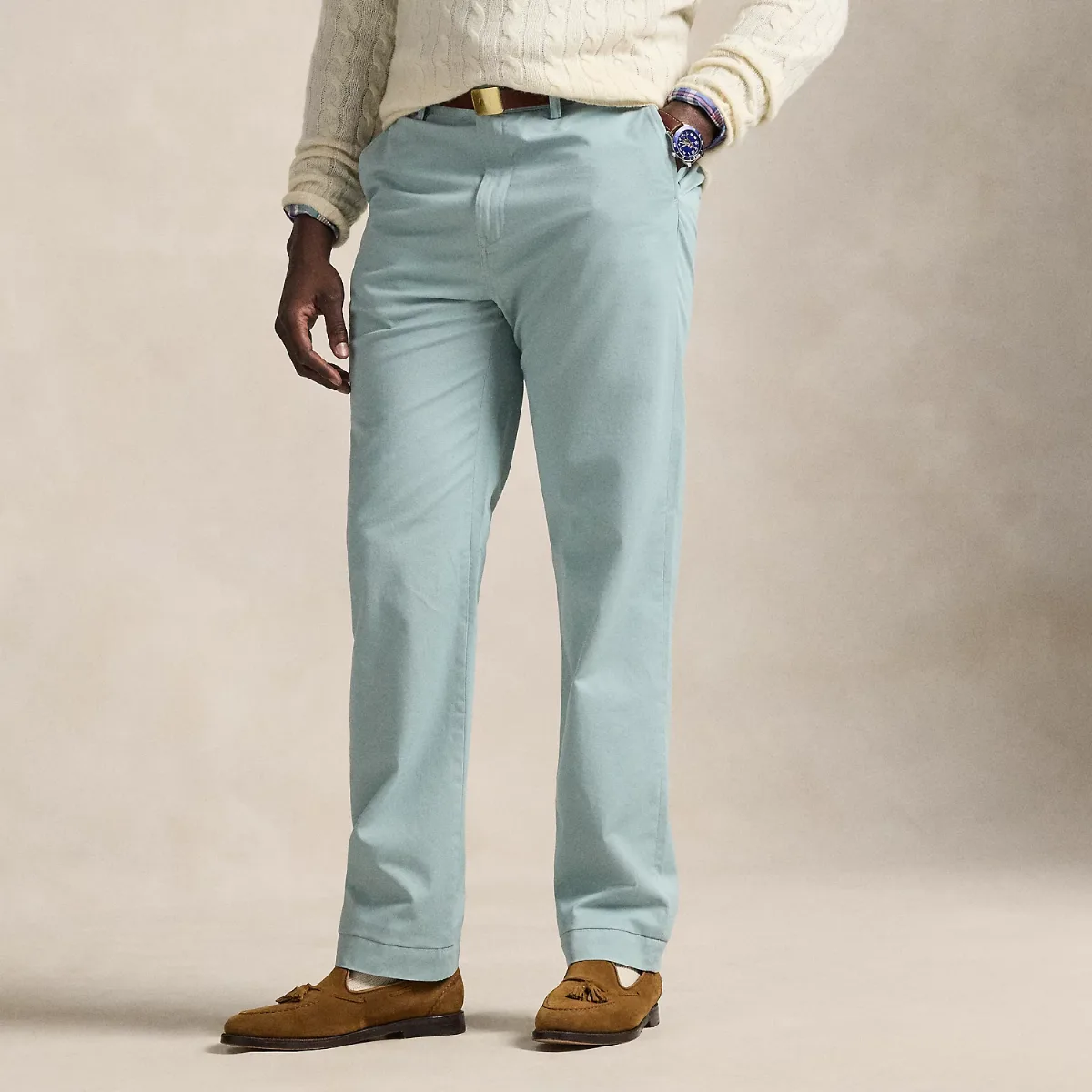 Bedford Classic Fit Washed Chino Pant