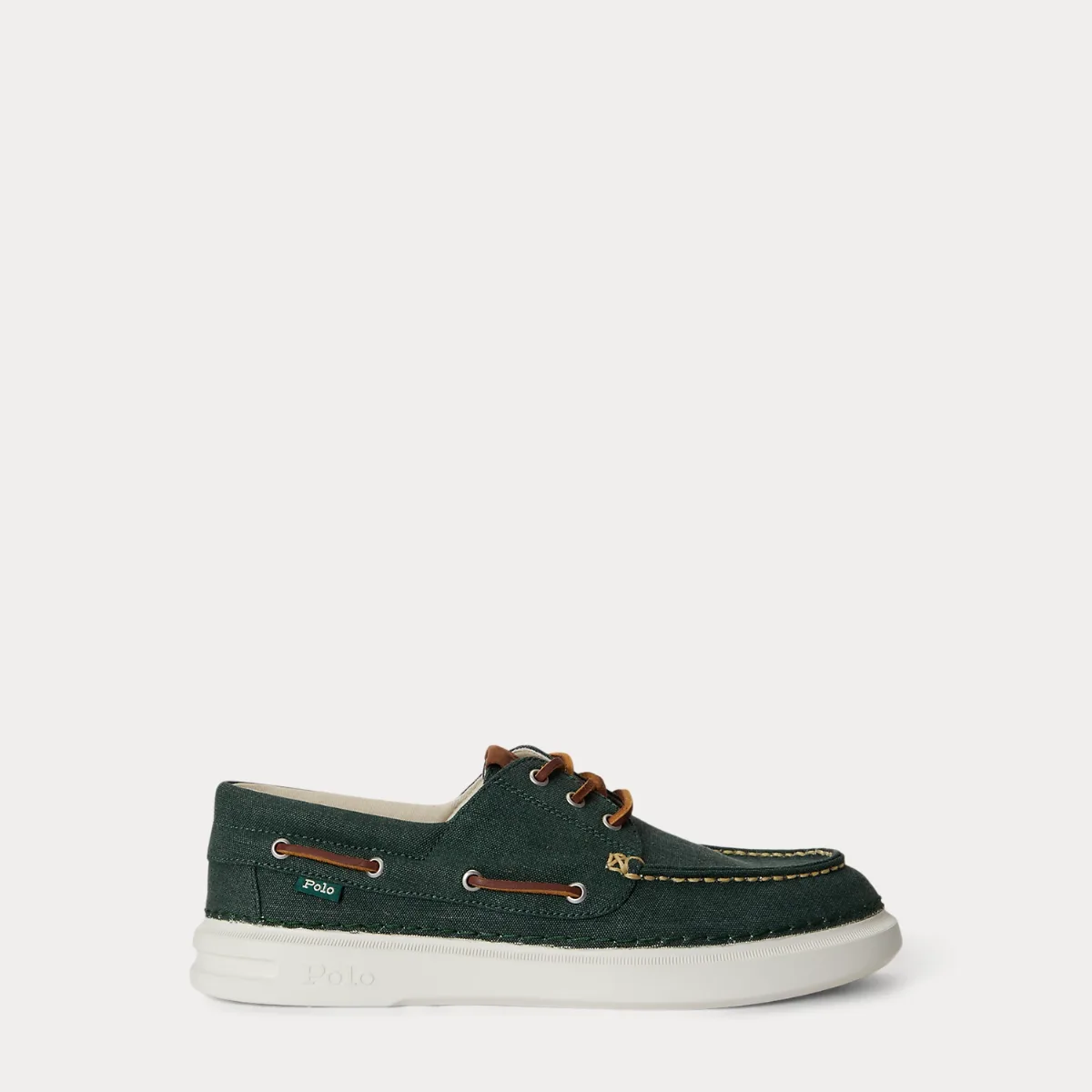 RLite Mariner Canvas Boat Shoe by Ralph Lauren