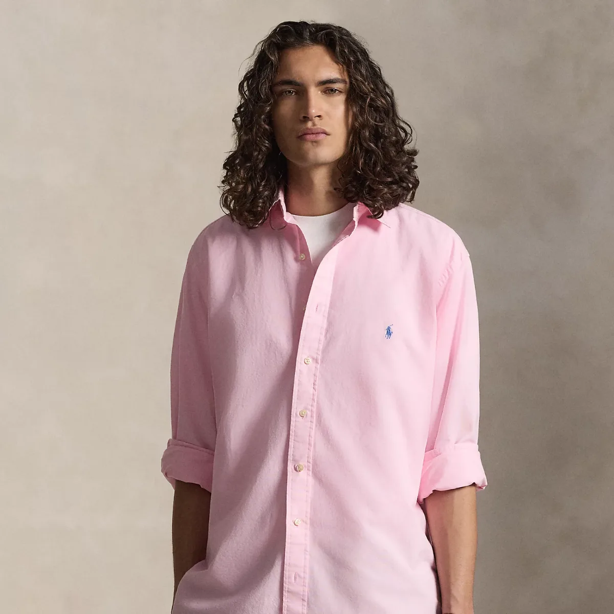 Garment-Dyed Oxford Shirt by Ralph Lauren