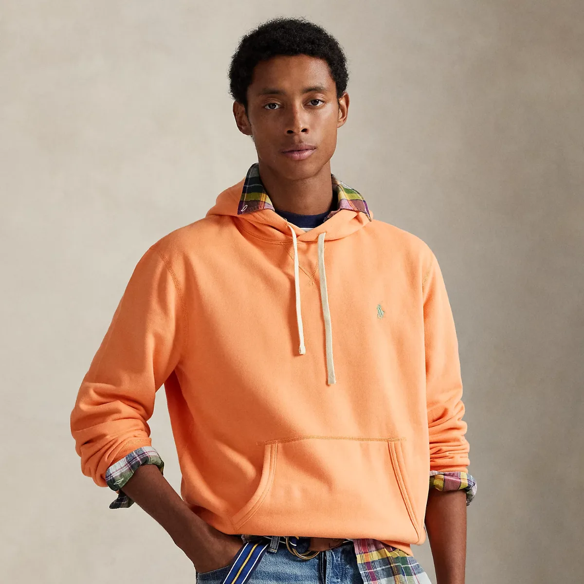 The RL Fleece Hoodie by Ralph Lauren