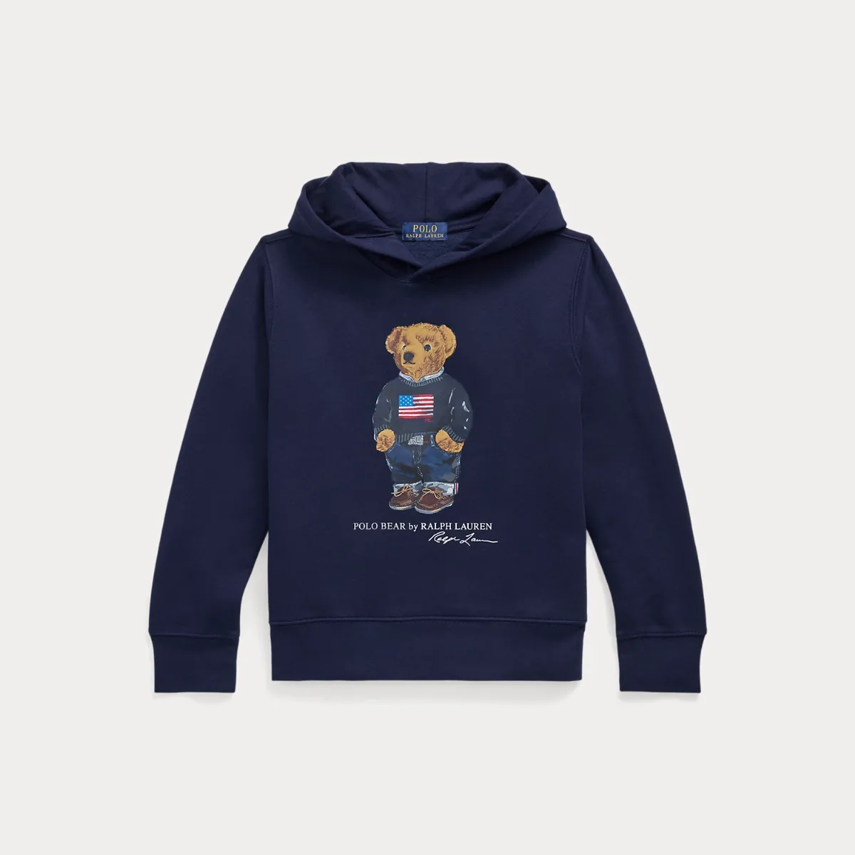 Polo Bear Fleece Hoodie by Ralph Lauren
