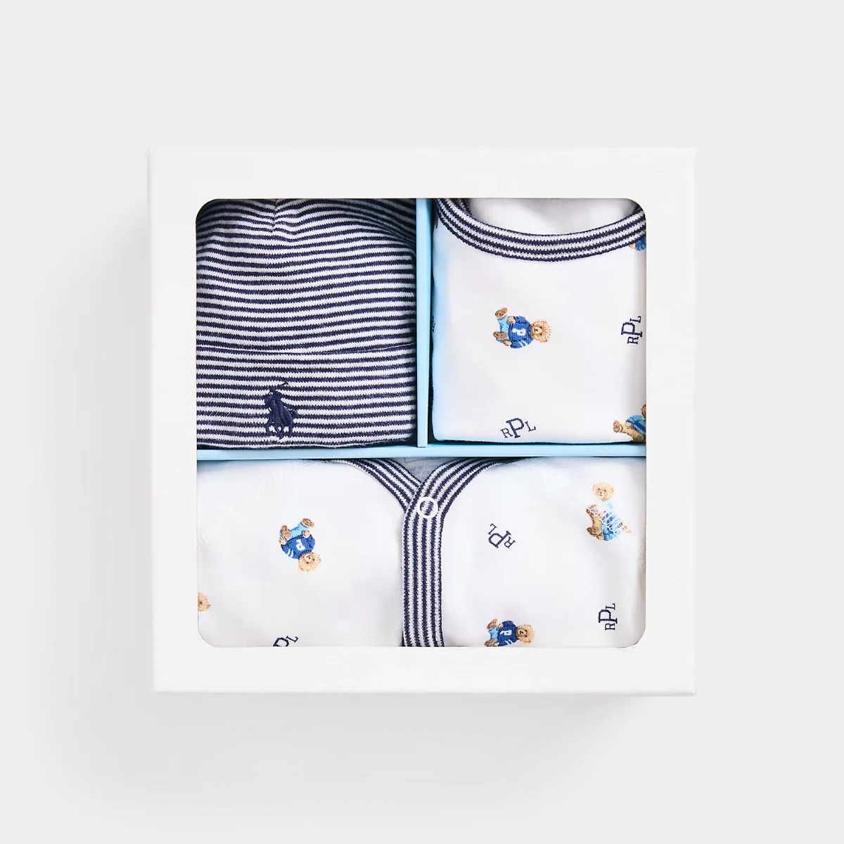 Polo Bear Cotton 3-Piece Gift Set by Ralph Lauren