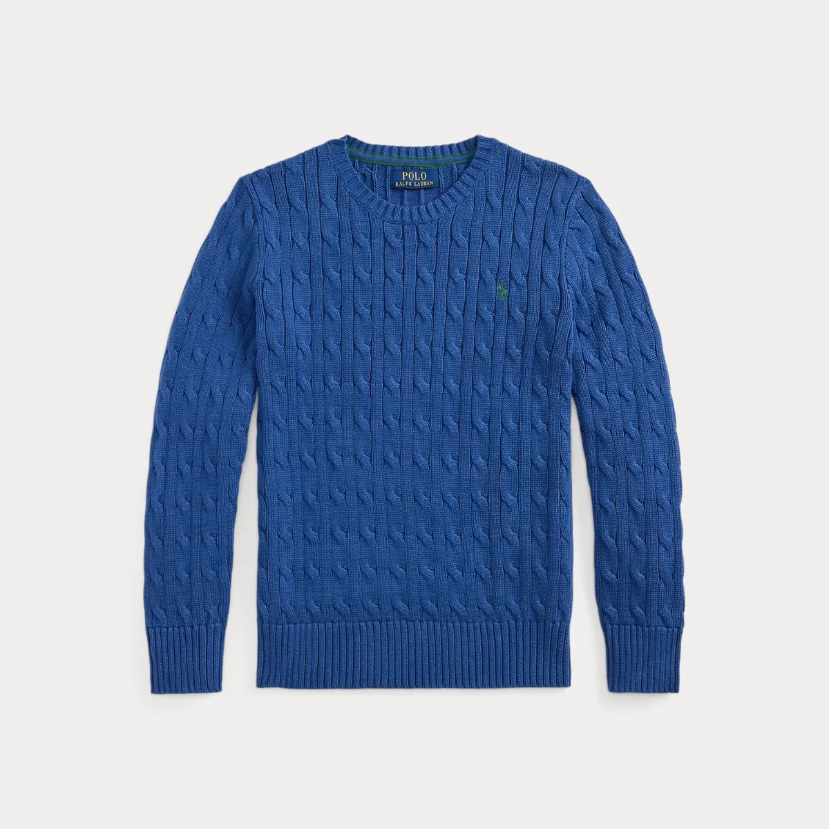 Cable-Knit Cotton Sweater by Ralph Lauren