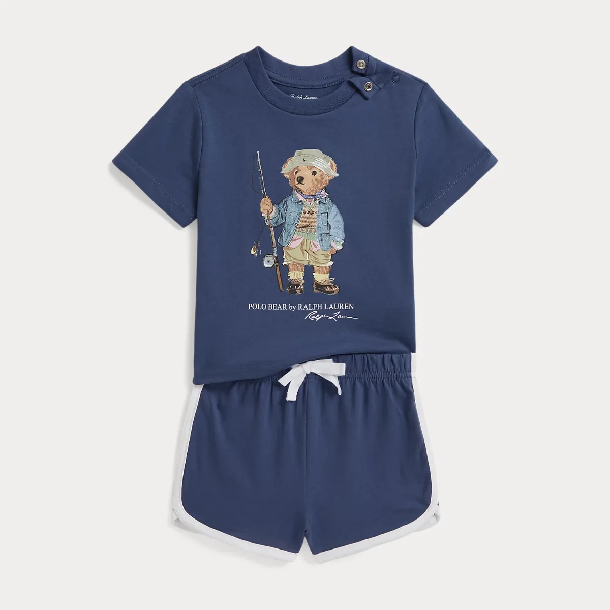Polo Bear Cotton Jersey Tee & Short by Ralph Lauren