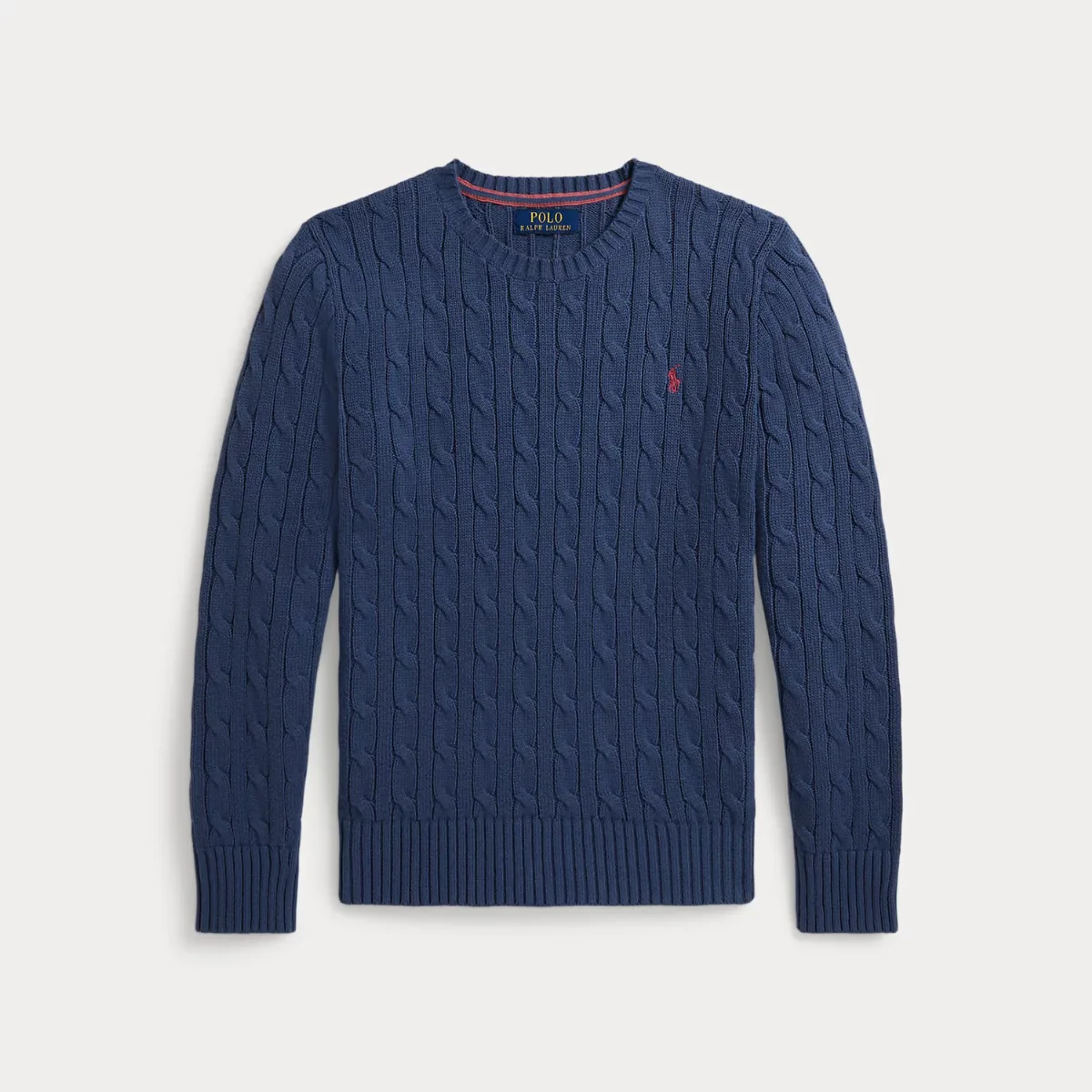 Cable-Knit Cotton Sweater by Ralph Lauren