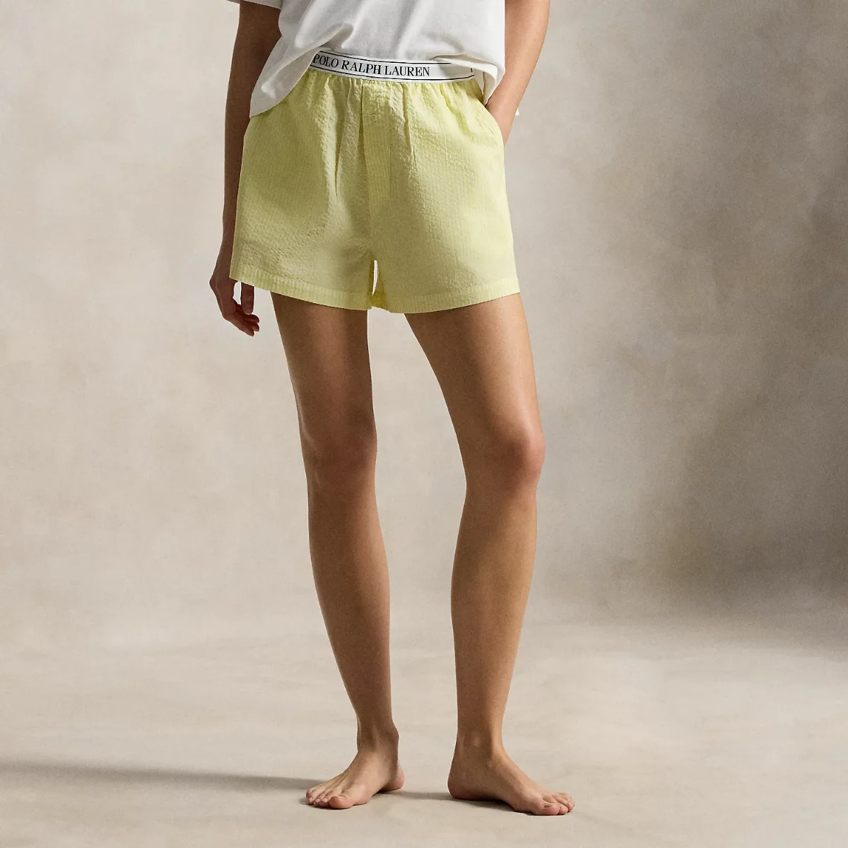Cotton Seersucker Boxer by Ralph Lauren
