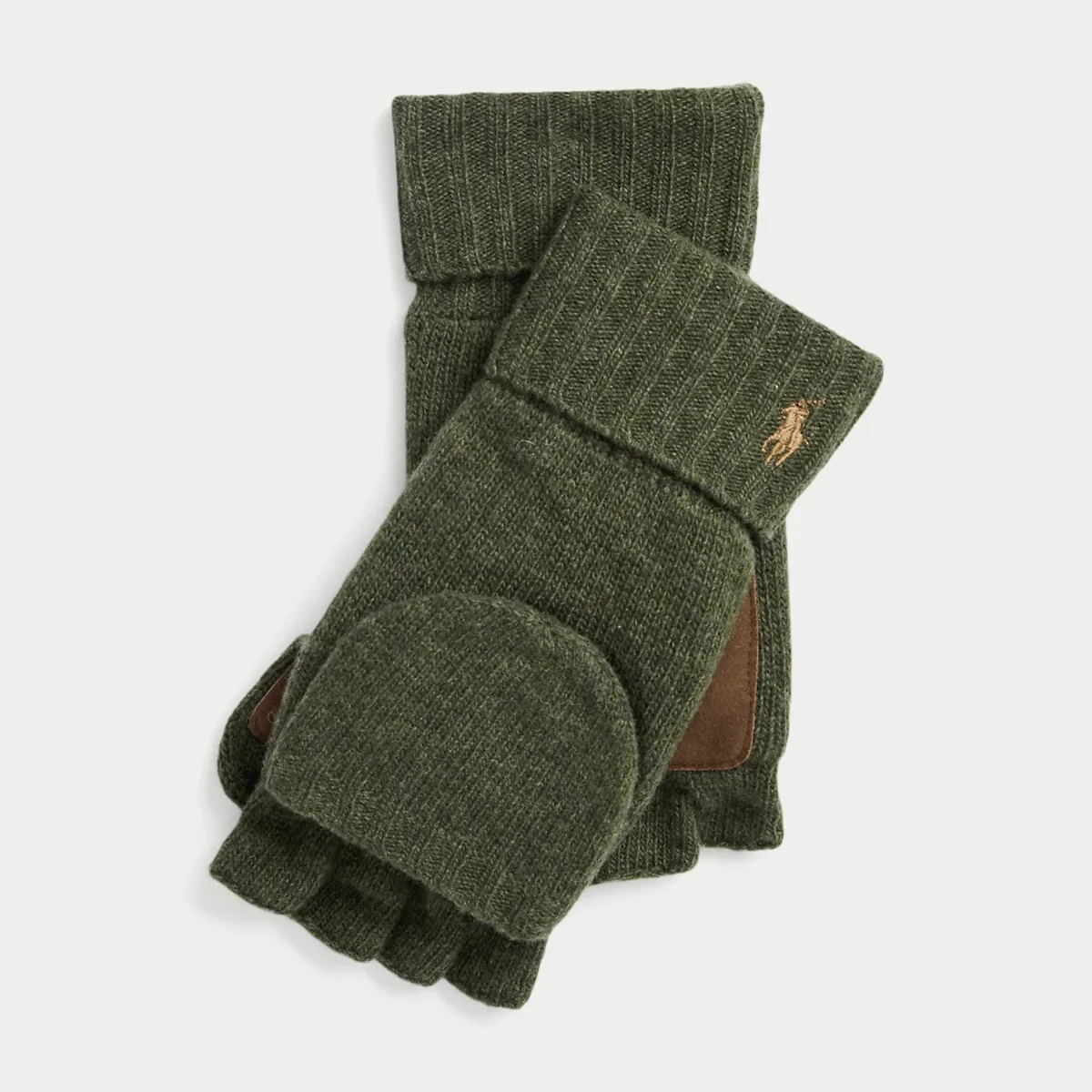 Merino-Wool-Blend Convertible Gloves by Ralph Lauren