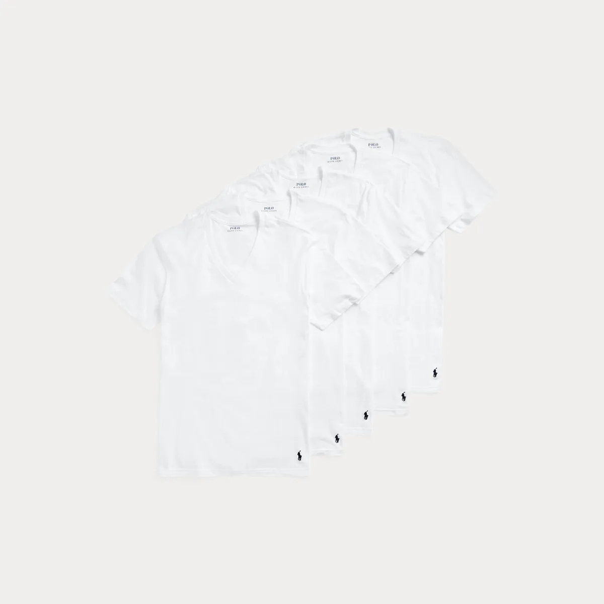 Classic Fit Wicking V-Neck 5-Pack by Ralph Lauren