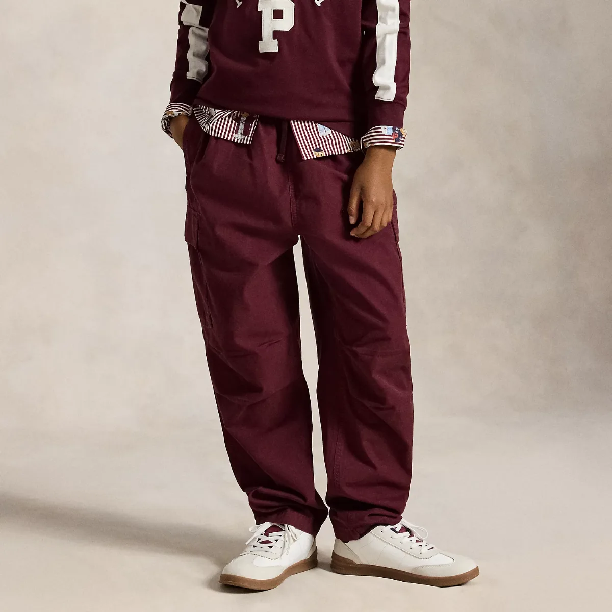 Big Fit Cotton Ripstop Cargo Pant by Ralph Lauren