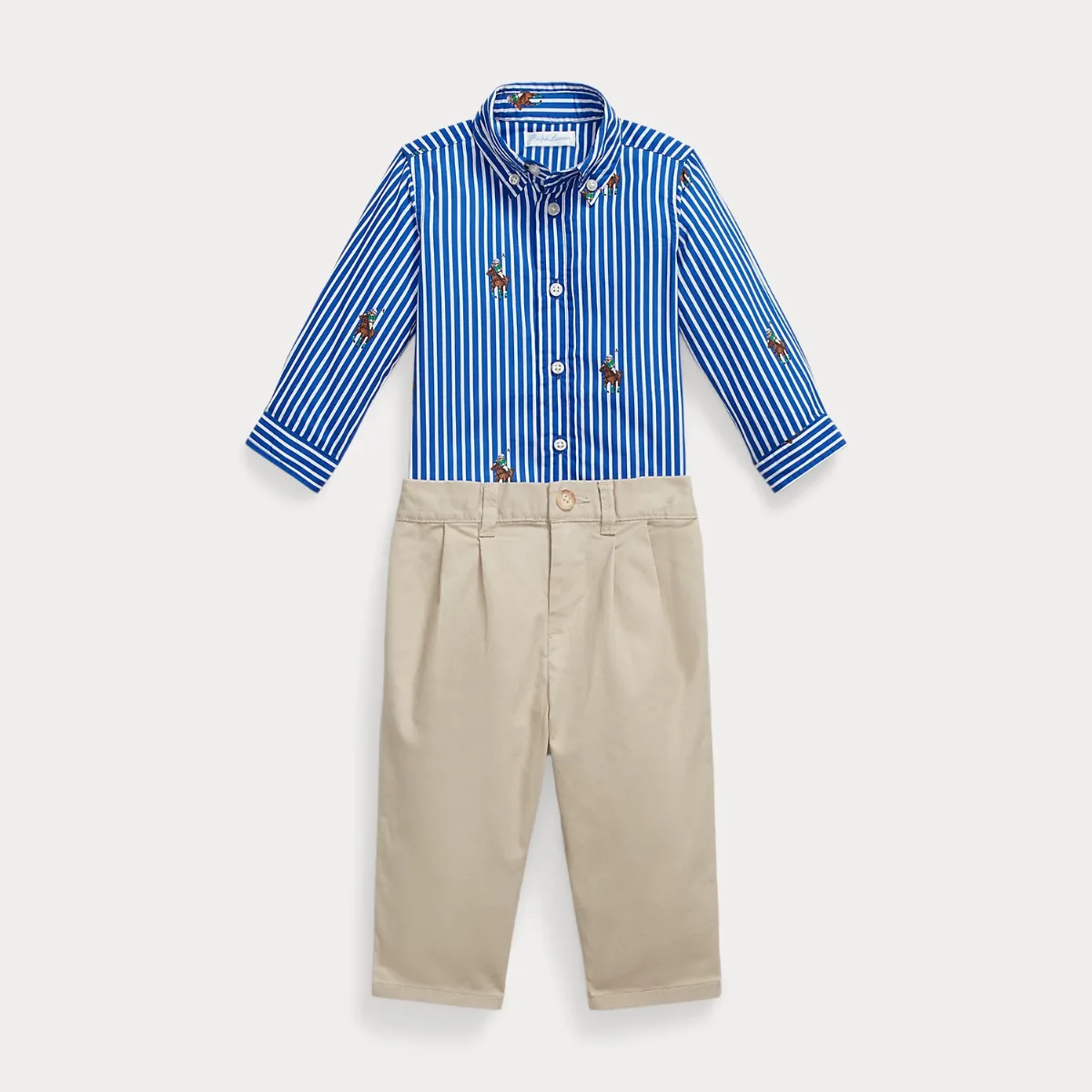 Polo Bear Shirt & Flex Abrasion Pant by Ralph Lauren