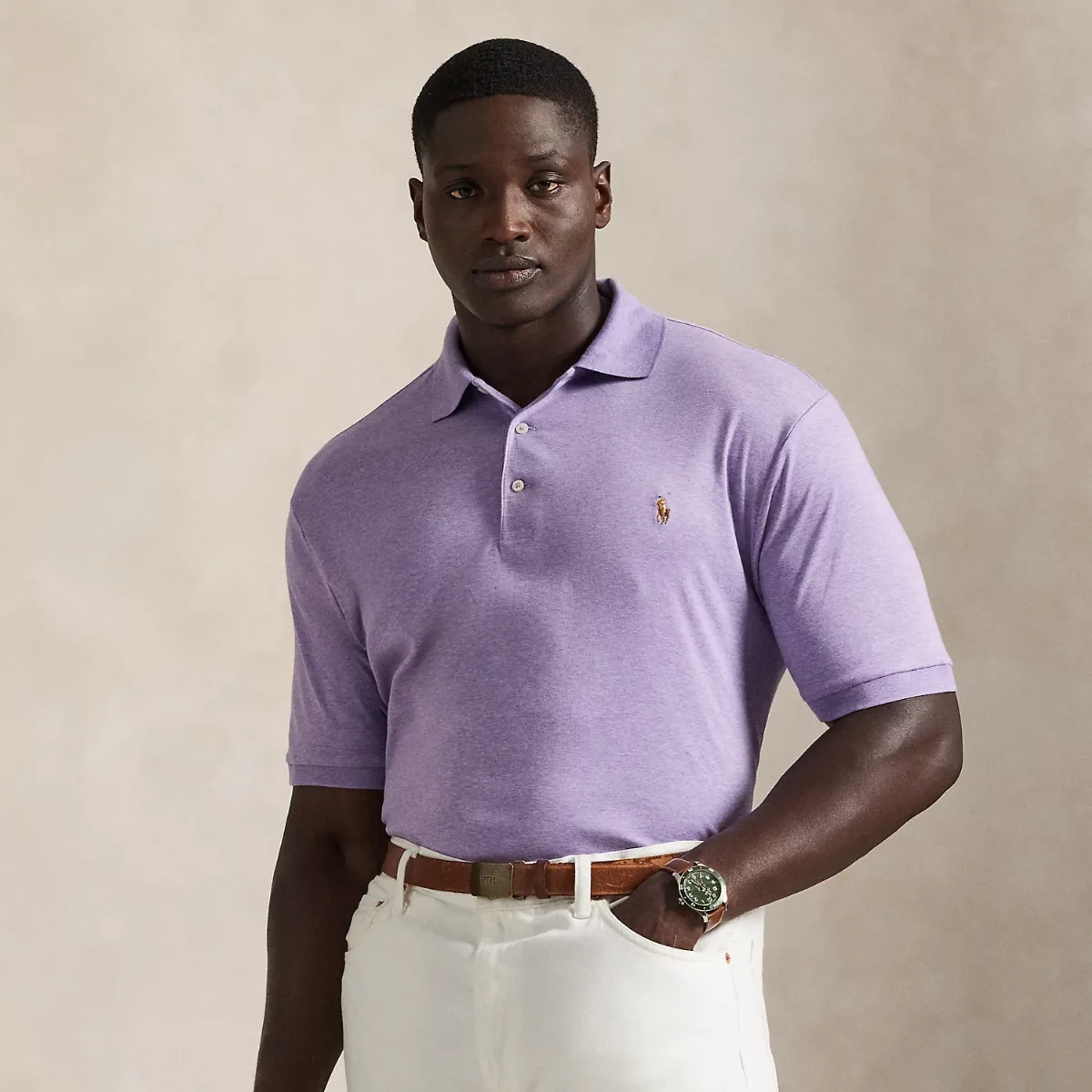 Soft Cotton Polo Shirt by Ralph Lauren