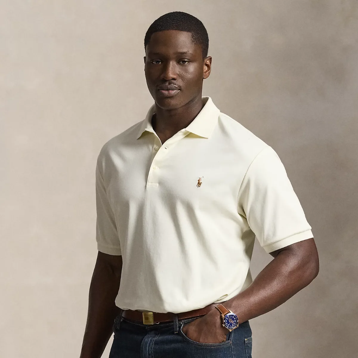 Soft Cotton Polo Shirt by Ralph Lauren
