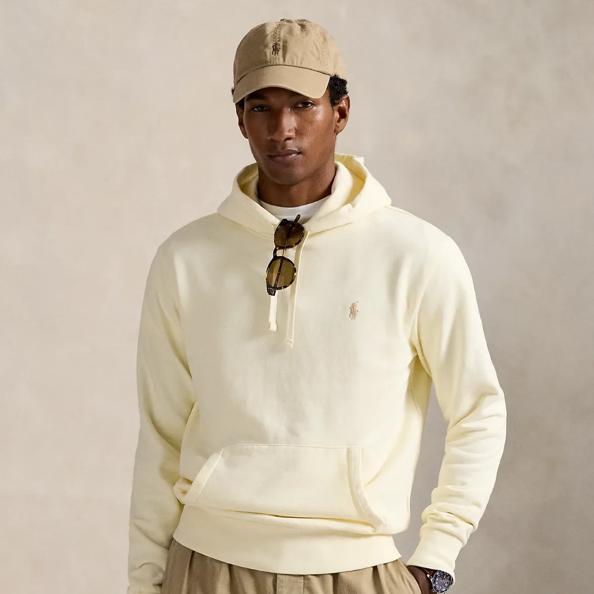 Loopback Fleece Hoodie by Ralph Lauren