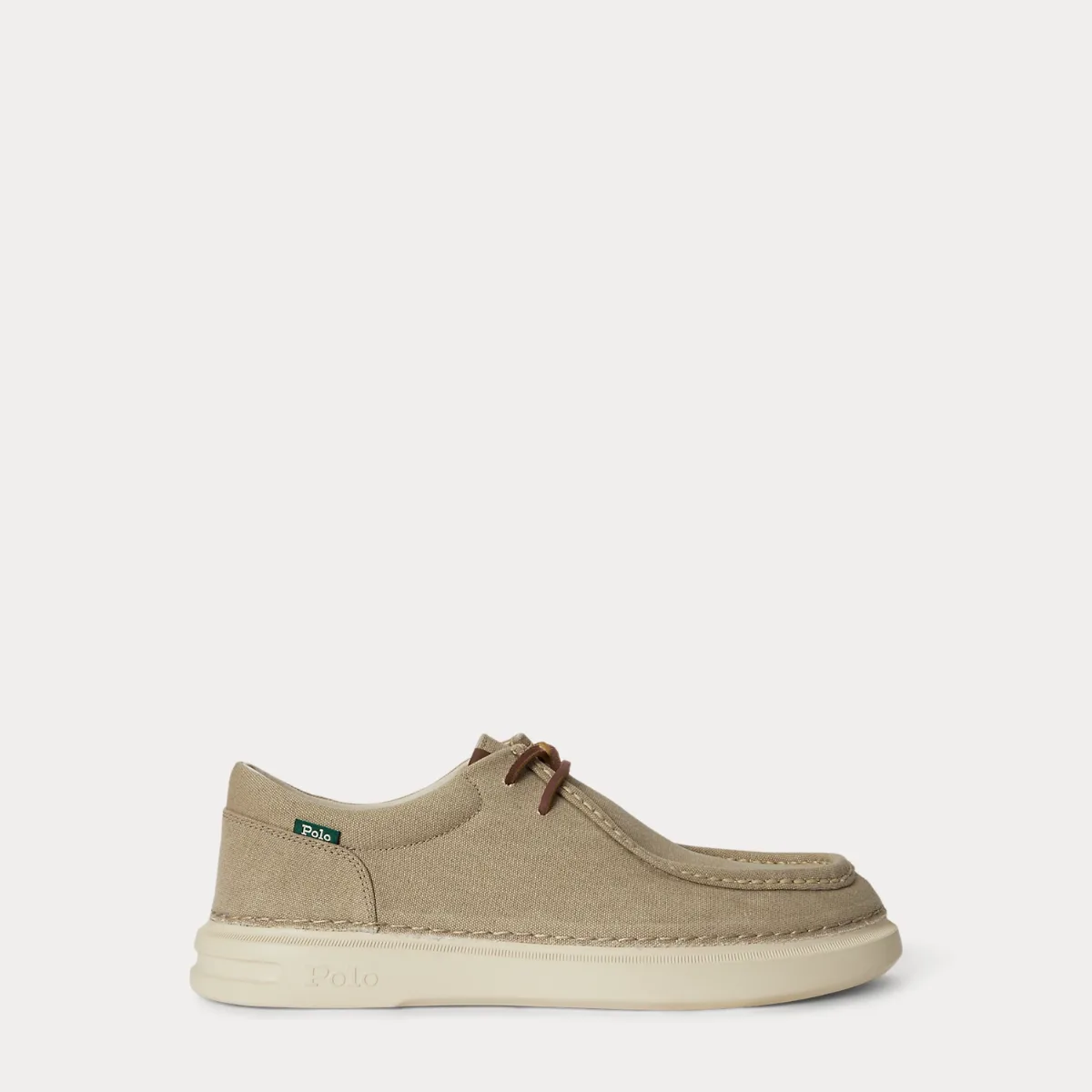 RLite Washed Canvas Moc-Toe Shoe by Ralph Lauren