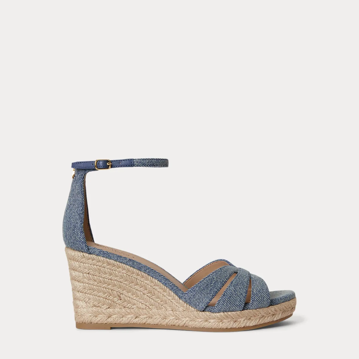 Nellie Washed Denim Espadrille by Ralph Lauren