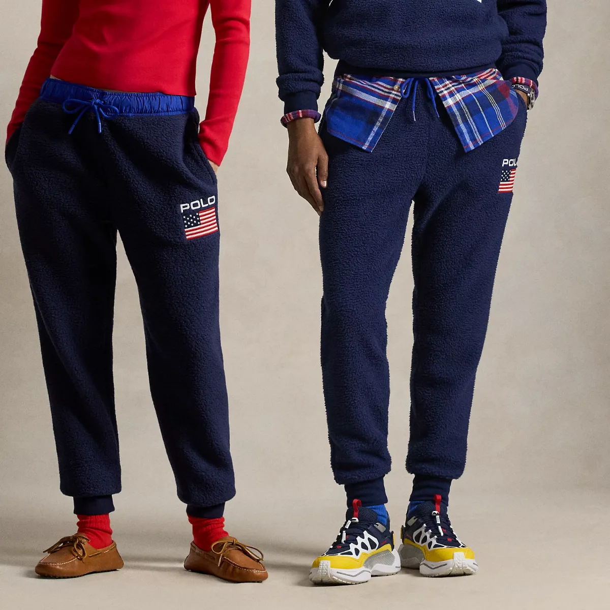 Flag Fleece Sweatpant by Ralph Lauren