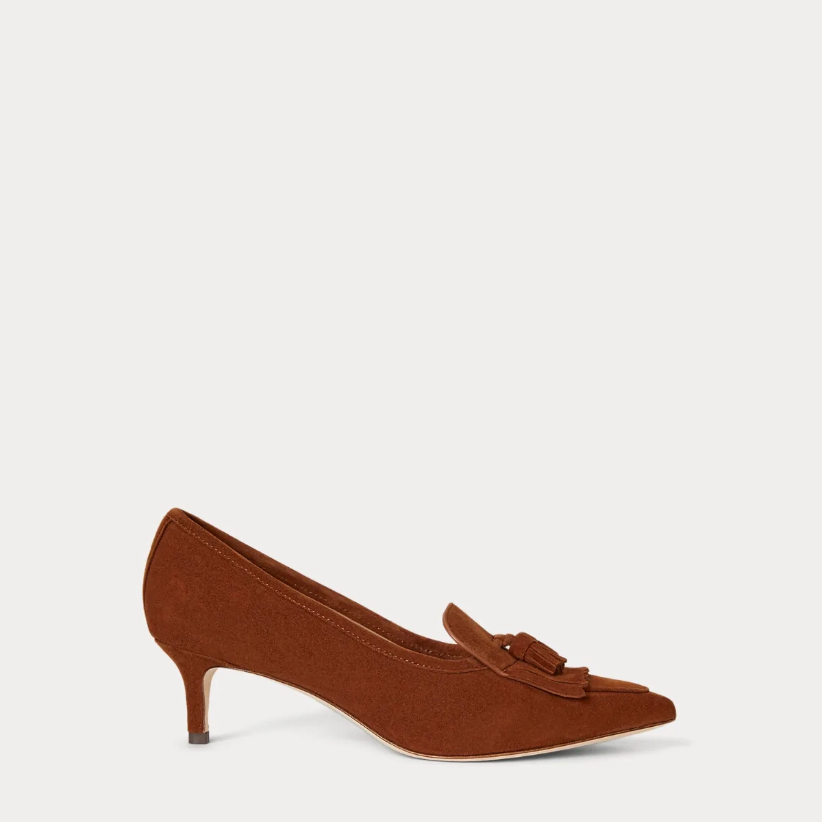 Adrienne Suede Kiltie Pump by Ralph Lauren