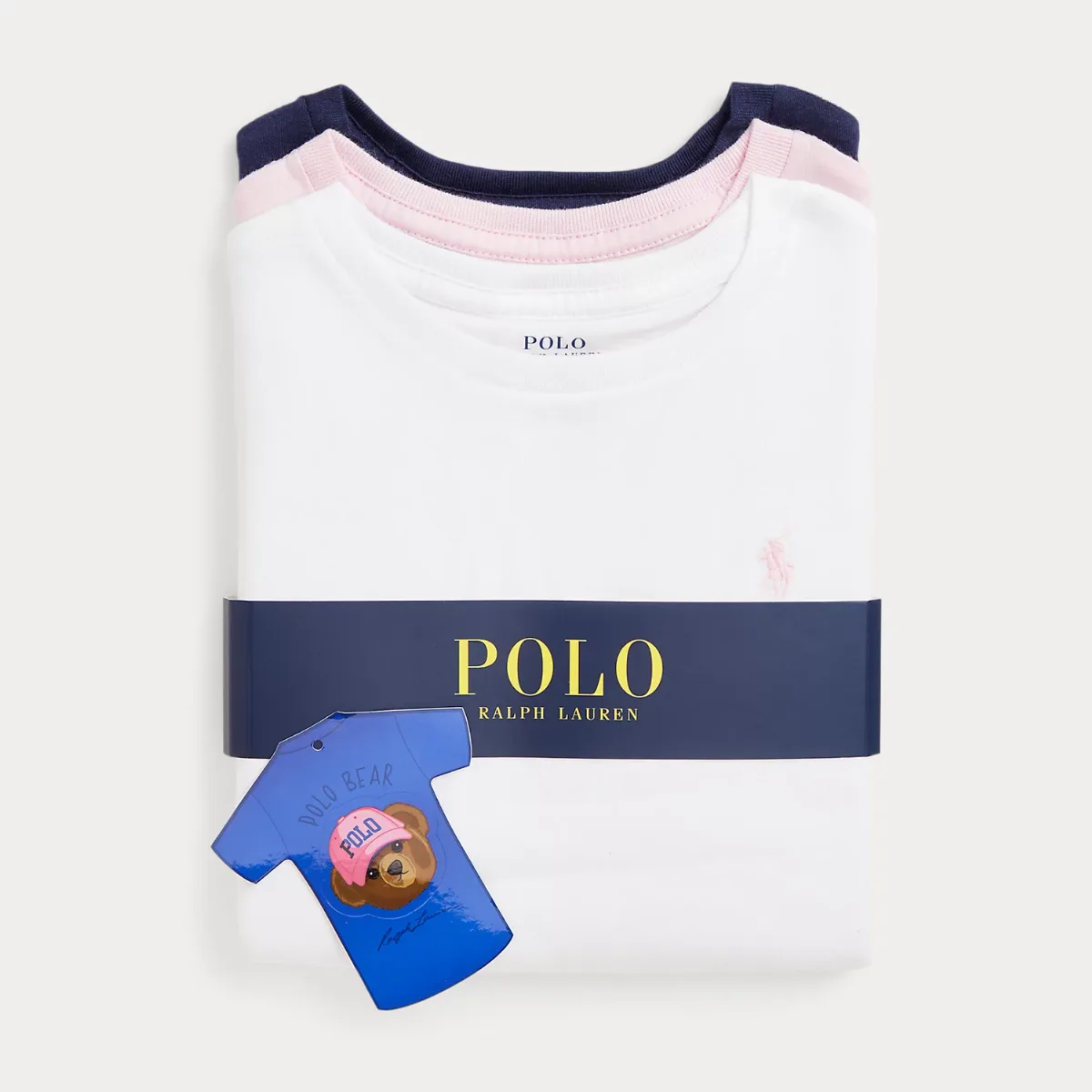 Cotton Jersey Crewneck Tee 3-Pack by Ralph Lauren