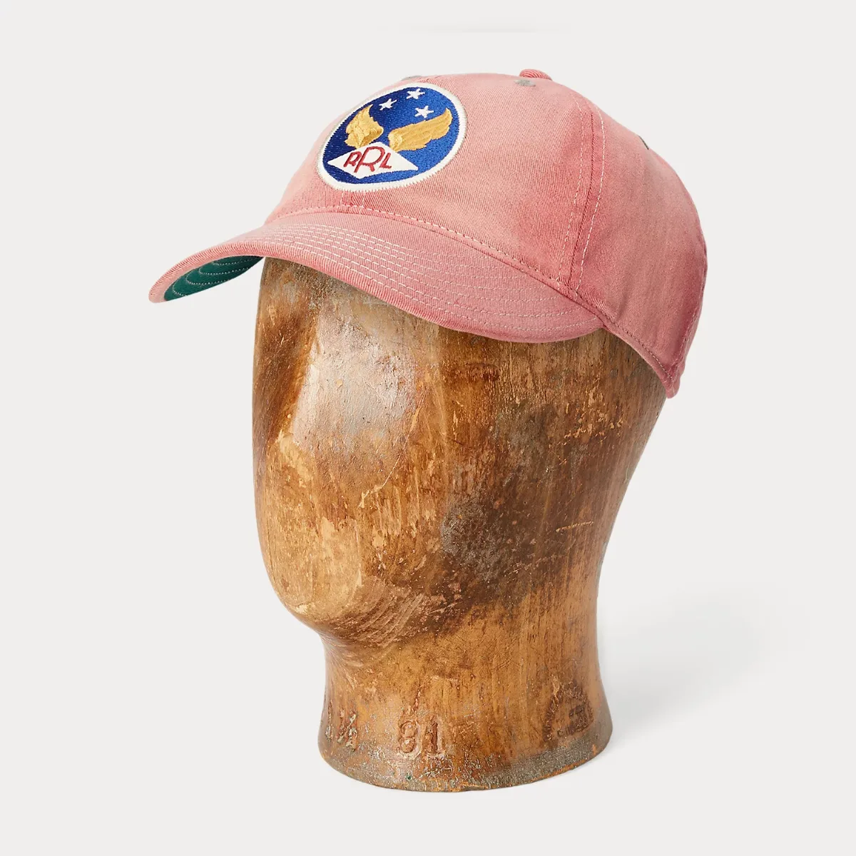 Winged-Logo Twill Ball Cap by Ralph Lauren