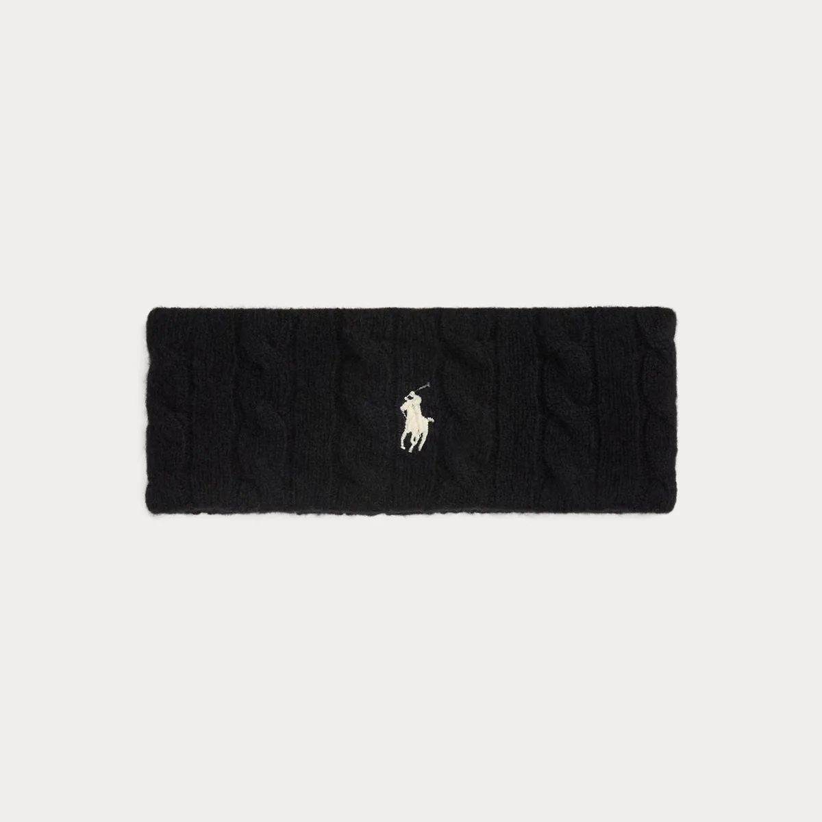 Cable-Knit Wool-Cashmere Headband by Ralph Lauren