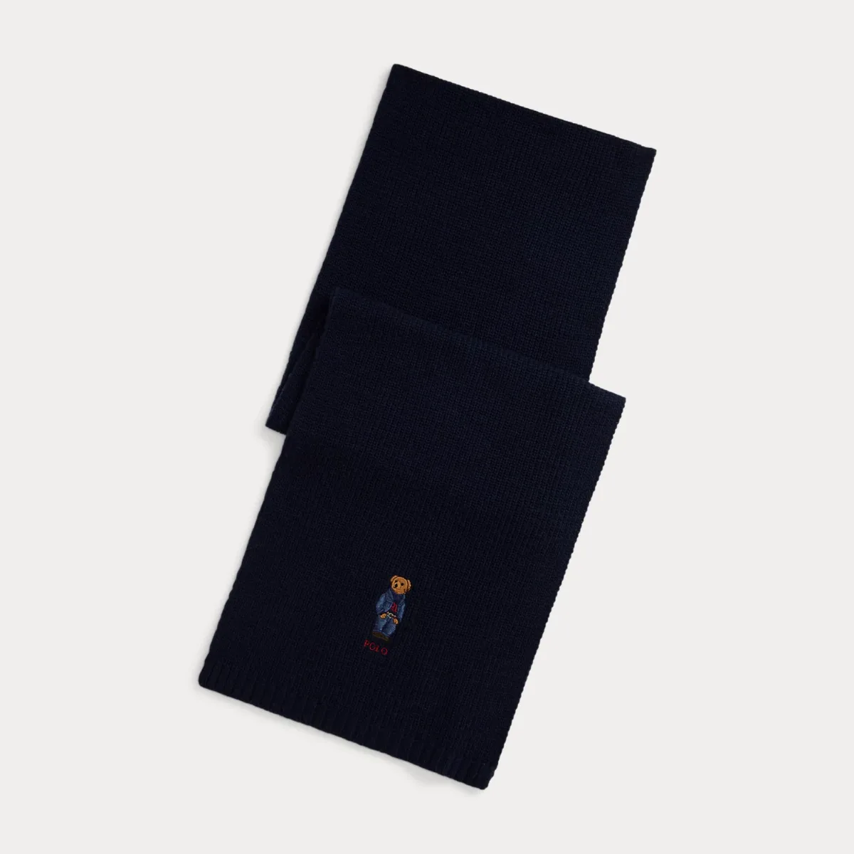Polo Bear Knit Scarf by Ralph Lauren