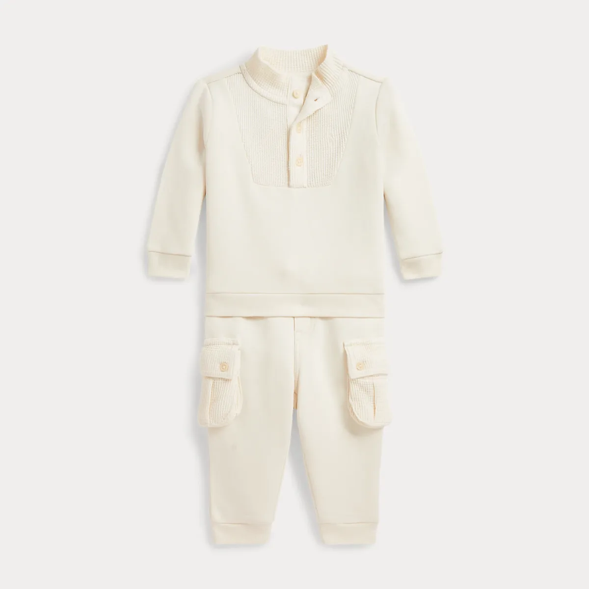 Fleece Sweatshirt & Cargo Pant by Ralph Lauren