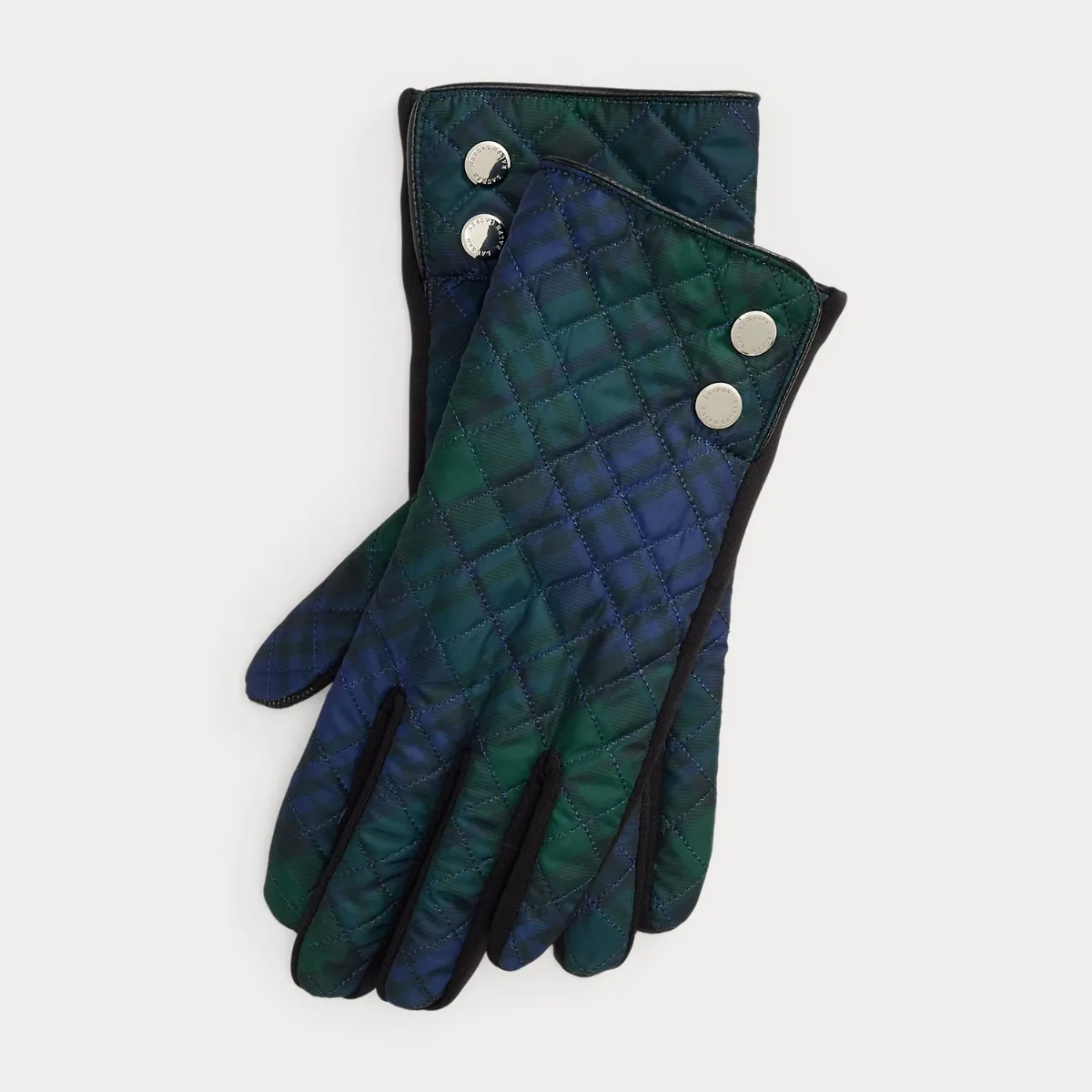 Watch Diamond-Quilted Tech Gloves by Ralph Lauren