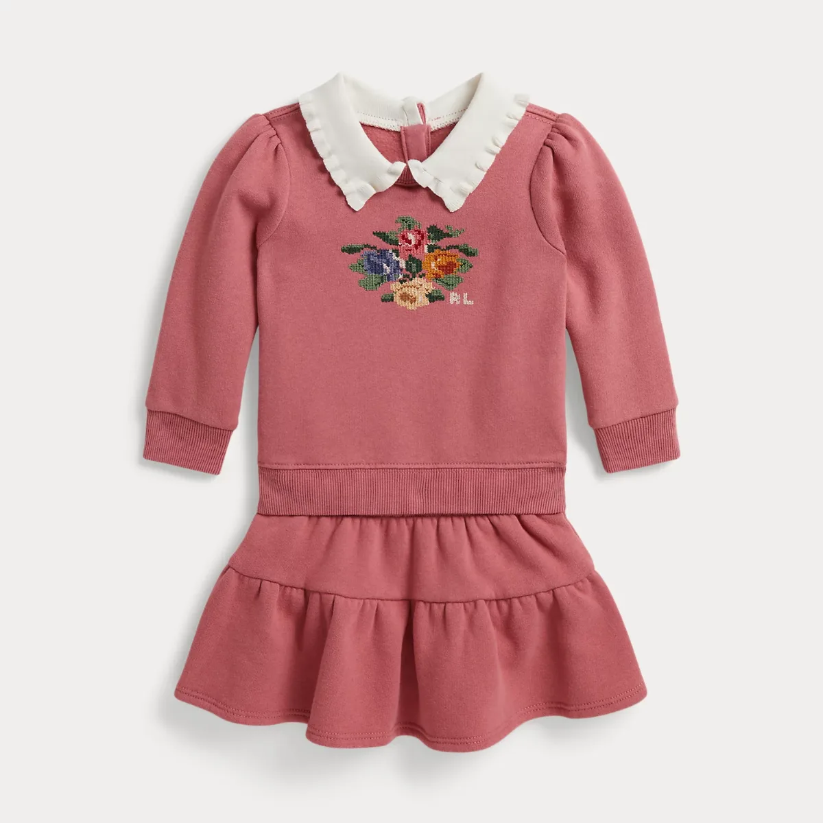 Floral Fleece Sweatshirt & Skirt by Ralph Lauren